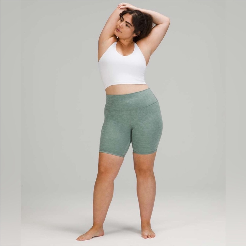 Lululemon Align Short 8” heathered tidewater teal 8